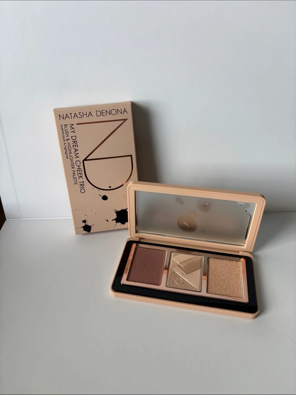 Natasha Denona My Dream Cheek Trio Blush & Highlighter Palette